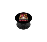 I Freaking Love Baseball PopSockets Adhesive PopGrip
