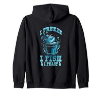 I FREEZE I FISH I FEAST Zip Hoodie