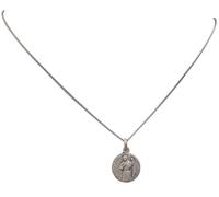I G J 925 STERLING SILVER SAINT JUDE THADDEUS APOSTLE MEDAL WITH STERLING SILVER CHAIN