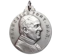 I G J JUBILEE MEDAL 2025 (POPE FRANCIS/OFFICIAL JUBILEE LOGO) - THE PATRON SAINTS MEDALS - 100% MADE IN ITALY
