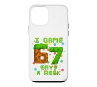 I Game 67 Hours Per Day Six Seven Gamer Pixel Case for iPhone 12 mini