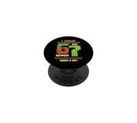 I Game 67 Hours Per Day Six Seven Gamer Pixel PopSockets Adhesive PopGrip