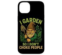 I Garden So I Don't Choke People Gnome Case for iPhone 14 Plus