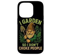 I Garden So I Don't Choke People Gnome Case for iPhone 14 Pro