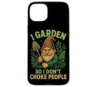 I Garden So I Don't Choke People Gnome Case for iPhone 15 Plus