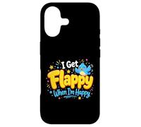 I Get Flappy When I'm Happy Autism Awareness Proud Autistic Case for iPhone 17