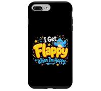 I Get Flappy When I'm Happy Autism Awareness Proud Autistic Case for iPhone 7 Plus/8 Plus