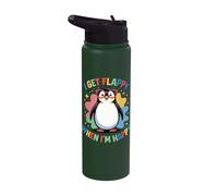 I Get Flappy When I'm Happy Stainless Steel Insulated Water Bottle