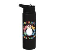 I Get Flappy When I'm Happy Stainless Steel Insulated Water Bottle