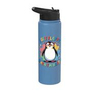 I Get Flappy When I'm Happy Stainless Steel Insulated Water Bottle