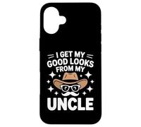 I Get My Good Looks From My Uncle Niece Nephew Relationship Case for iPhone 16 Plus