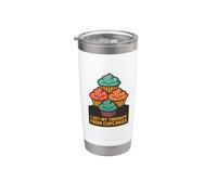 I Get My Therapy from Cupcakes Funny Baking Humor Stainless Steel Insulated Tumbler