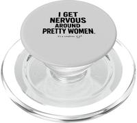 I Get Nervous Around Pretty Women Social Anxiety Relatable PopSockets PopGrip for MagSafe