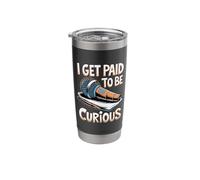 I Get Paid Journalists Anchor Writer Media Journalist Stainless Steel Insulated Tumbler