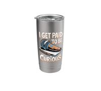 I Get Paid Journalists Anchor Writer Media Journalist Stainless Steel Insulated Tumbler