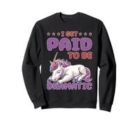 I Get Paid To Be Dramatic Theater Actor Stage Performer Sweatshirt