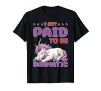 I Get Paid To Be Dramatic Theater Actor Stage Performer T-Shirt