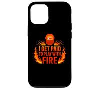 I Get Paid to Play With Fire Funny Welder Case for iPhone 12/12 Pro