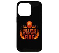 I Get Paid to Play With Fire Funny Welder Case for iPhone 13 Pro