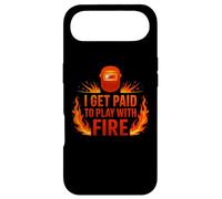 I Get Paid to Play With Fire Funny Welder Case for iPhone Air