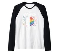 I Get Psyched for Psychology Funny Brain Science Gifts Women Raglan Baseball Tee