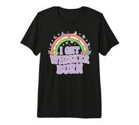 I GET Whisker Burn Funny Adult Humor Rainbow Premium T-Shirt