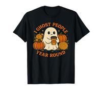 I Ghost People Year Round Funny Halloween T-Shirt