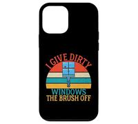 I give dirty Windows the Brush off Window Cleaner Case for iPhone 12 mini