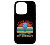 I give dirty Windows the Brush off Window Cleaner Case for iPhone 14 Pro
