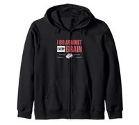 I Go Against Every Grain Funny Breadmaker Sourdough Bakers Zip Hoodie