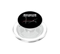 I Go Off On A Tangent Math Teacher Geometry Calculus Funny PopSockets PopGrip for MagSafe