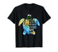 I Go To Lose My Mind Find My Soul Ocean Turtle Lovers Gift T-Shirt