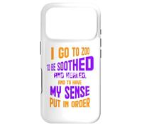 I Go to Zoo to Be Soothed and Healed - Zoologist Zoo Crew Case for iPhone 17 Pro