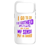 I Go to Zoo to Be Soothed and Healed - Zoologist Zoo Crew Case for iPhone 17 Pro Max