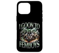 I Goon To Femboys Werewolf Transformation Design Case for iPhone 16 Pro Max