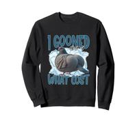 I Gooned But At What Cost Unhinged Gen Z Slang Raunchy Meme Sweatshirt