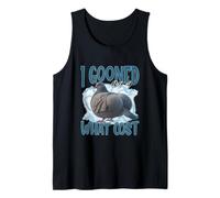 I Gooned But at What Cost Unhinged Gen Z Slang Raunchy Meme Tank Top
