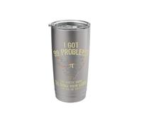 I Got 99 Problems Show Your Work Funny Math Teacher Gift Stainless Steel Insulated Tumbler