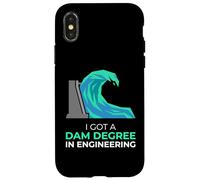 I Got A Dam Degree In Engineering Civil Engineer Case for iPhone X/XS