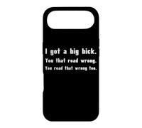 I Got A Dig Bick Mens Funny Shocking Misspelled Gag Joke Fun Case for iPhone Air