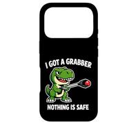 I Got A Grabber Nothing Is Safe Funny Dino Case for iPhone 17 Pro