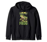 I Got ADHD Attention Deficit Hold Up Is Dat A Frog Zip Hoodie