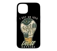I Got An Idea Let's Go Outside Vintage Hiking Outdoors Lover Case for iPhone 13