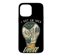 I Got An Idea Let's Go Outside Vintage Hiking Outdoors Lover Case for iPhone 13 Pro Max