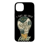 I Got An Idea Let's Go Outside Vintage Hiking Outdoors Lover Case for iPhone 14 Plus