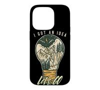 I Got An Idea Let's Go Outside Vintage Hiking Outdoors Lover Case for iPhone 14 Pro