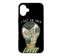 I Got An Idea Let's Go Outside Vintage Hiking Outdoors Lover Case for iPhone 16 Plus