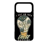 I Got An Idea Let's Go Outside Vintage Hiking Outdoors Lover Case for iPhone 17 Pro Max