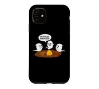 I Got Ghosted Funny Ghost Campfire Halloween Case for iPhone 11