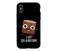 I Got Log-a-rhythm Funny Math Pun Case for iPhone X/XS